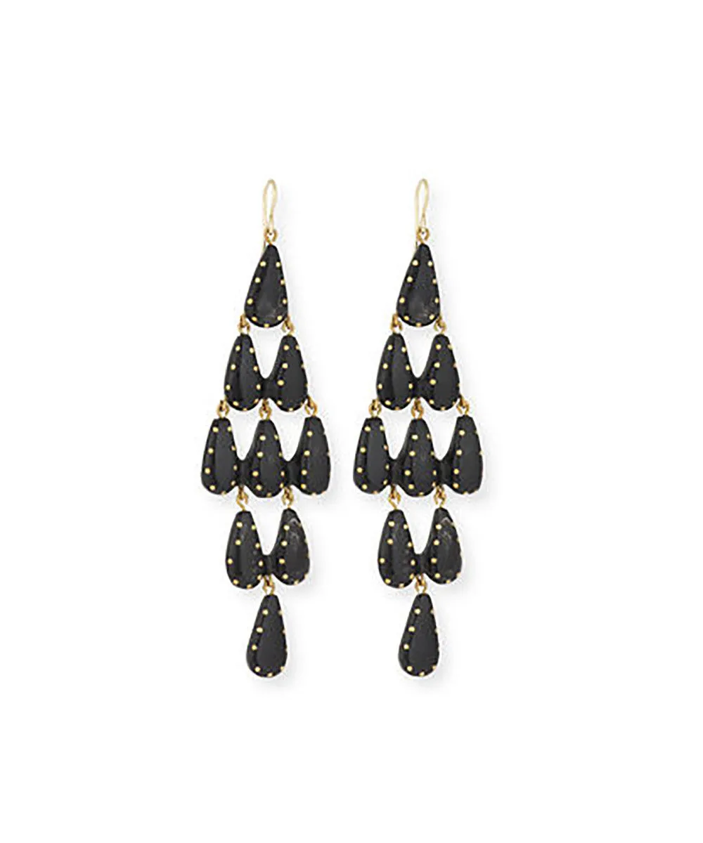 Ashley Pittman Densi Earring Dark Horn