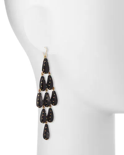 Ashley Pittman Densi Earring Dark Horn