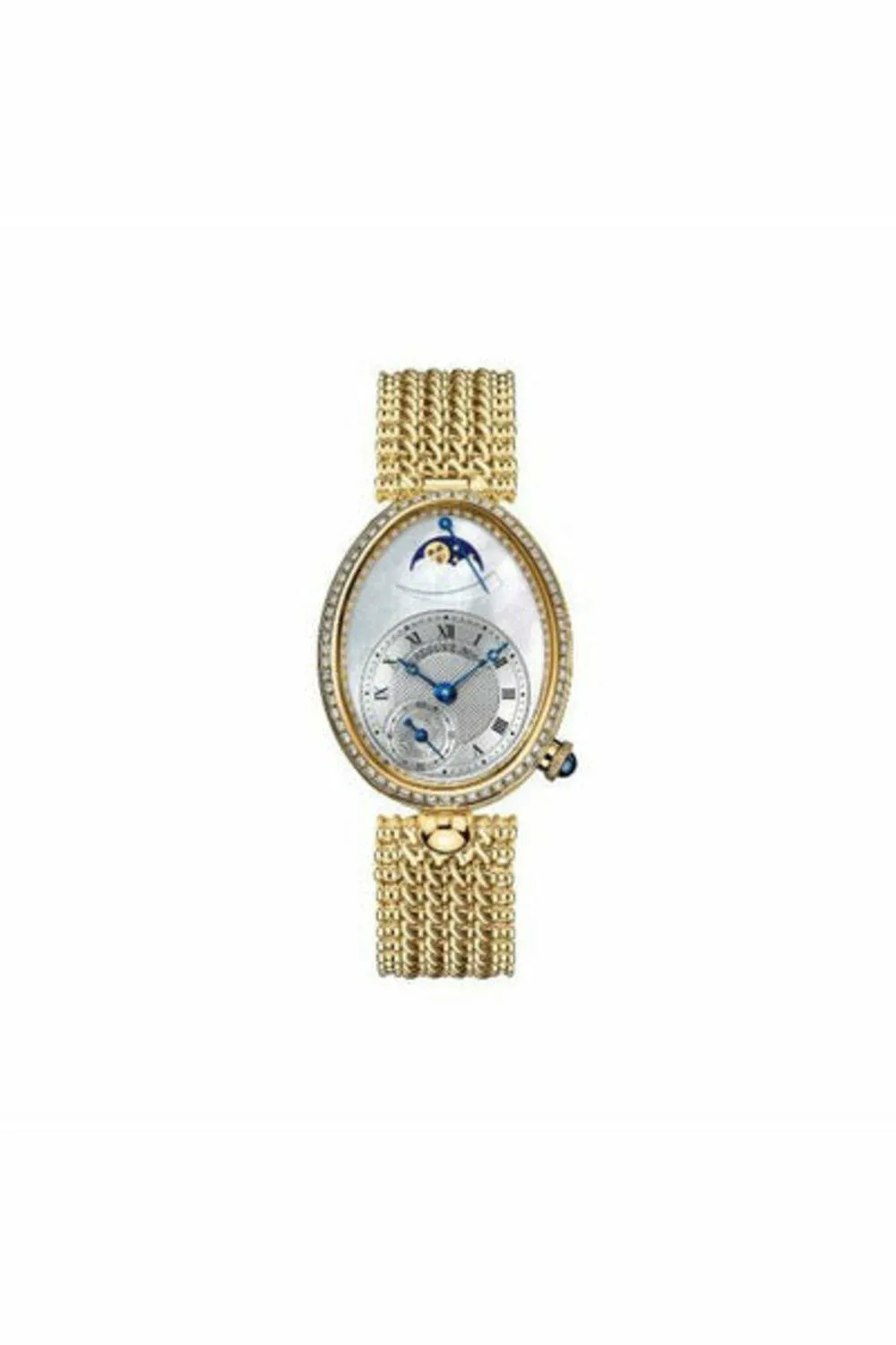 breguet reine de naples 18kt yellow gold 28.45mm x 36.5mm ladies watch