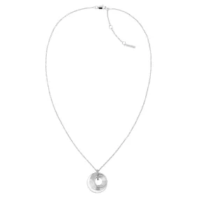 Calvin Klein Jewellery Stainless Steel with Crystals Women's Pendant Necklace - 35000157