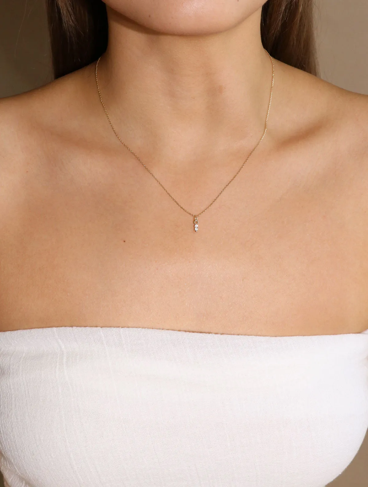 Crystal Duo Necklace