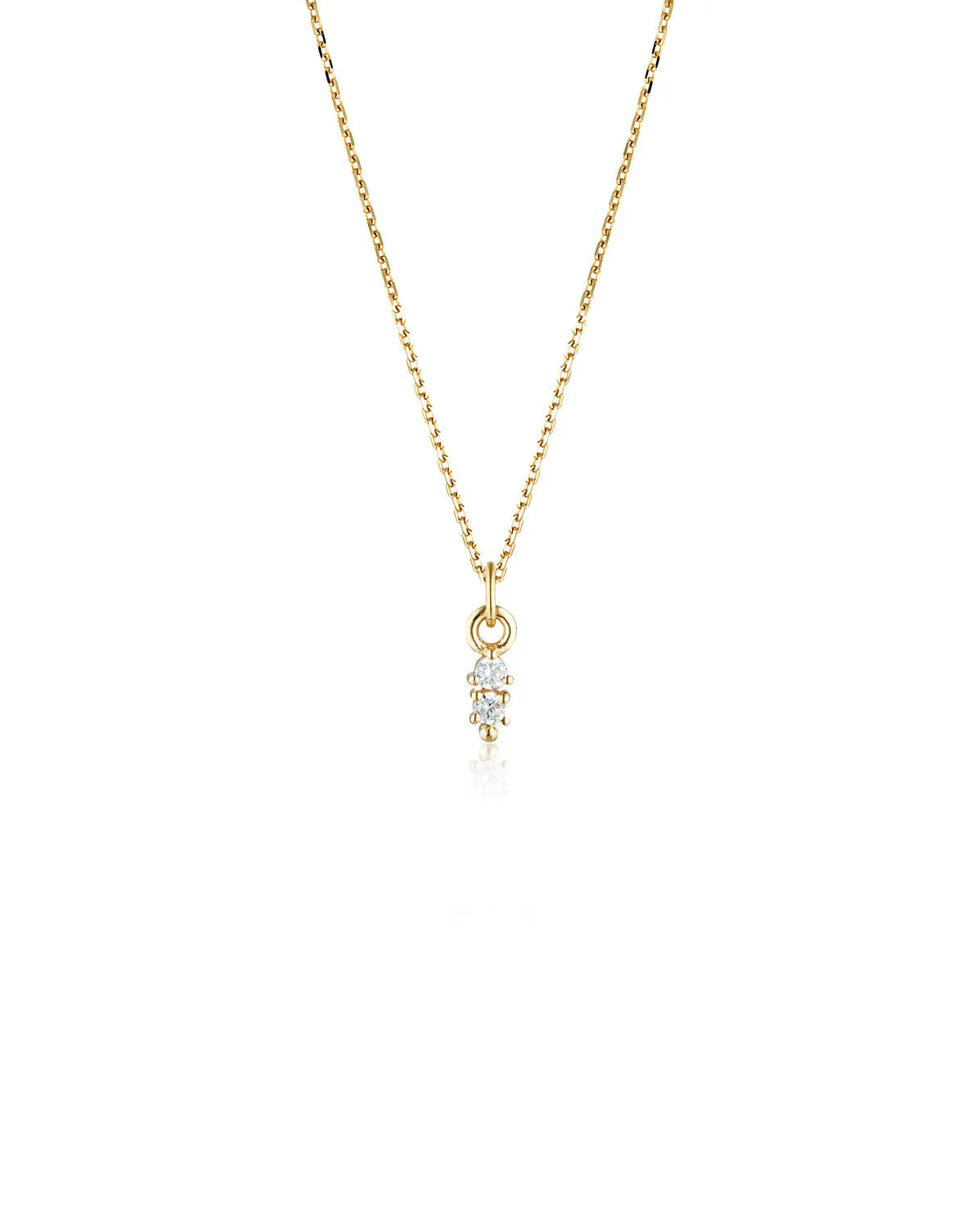 Crystal Duo Necklace