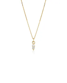 Crystal Duo Necklace