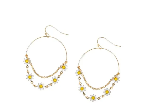 Daisy Chain Chandelier Earrings