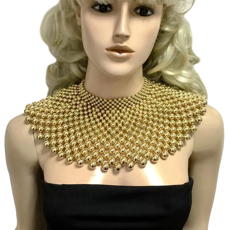 Egyptian Inspired Style Maxi Choker Necklace