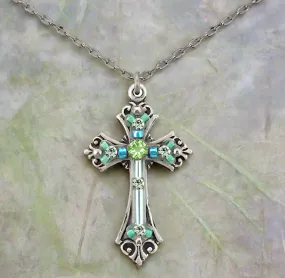 Firefly Jewelry Medium Cross Pendant-8927AQ