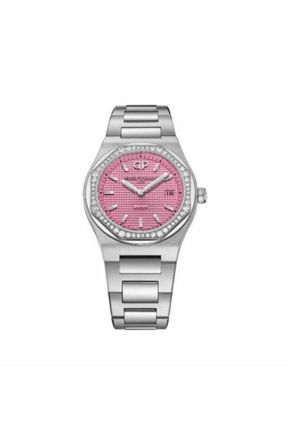 girard perregaux laureato summer limited edition 34mm stainless steel ladies watch