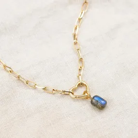 Listen to Your Heart - Labradorite Necklace