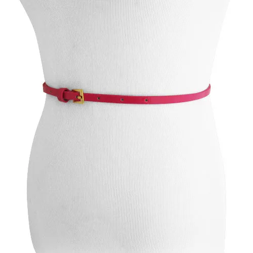 Madden Girl - Ultra Thin Fuchsia Womens Belt