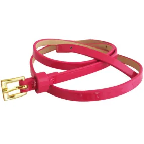 Madden Girl - Ultra Thin Fuchsia Womens Belt