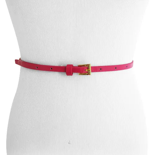 Madden Girl - Ultra Thin Fuchsia Womens Belt