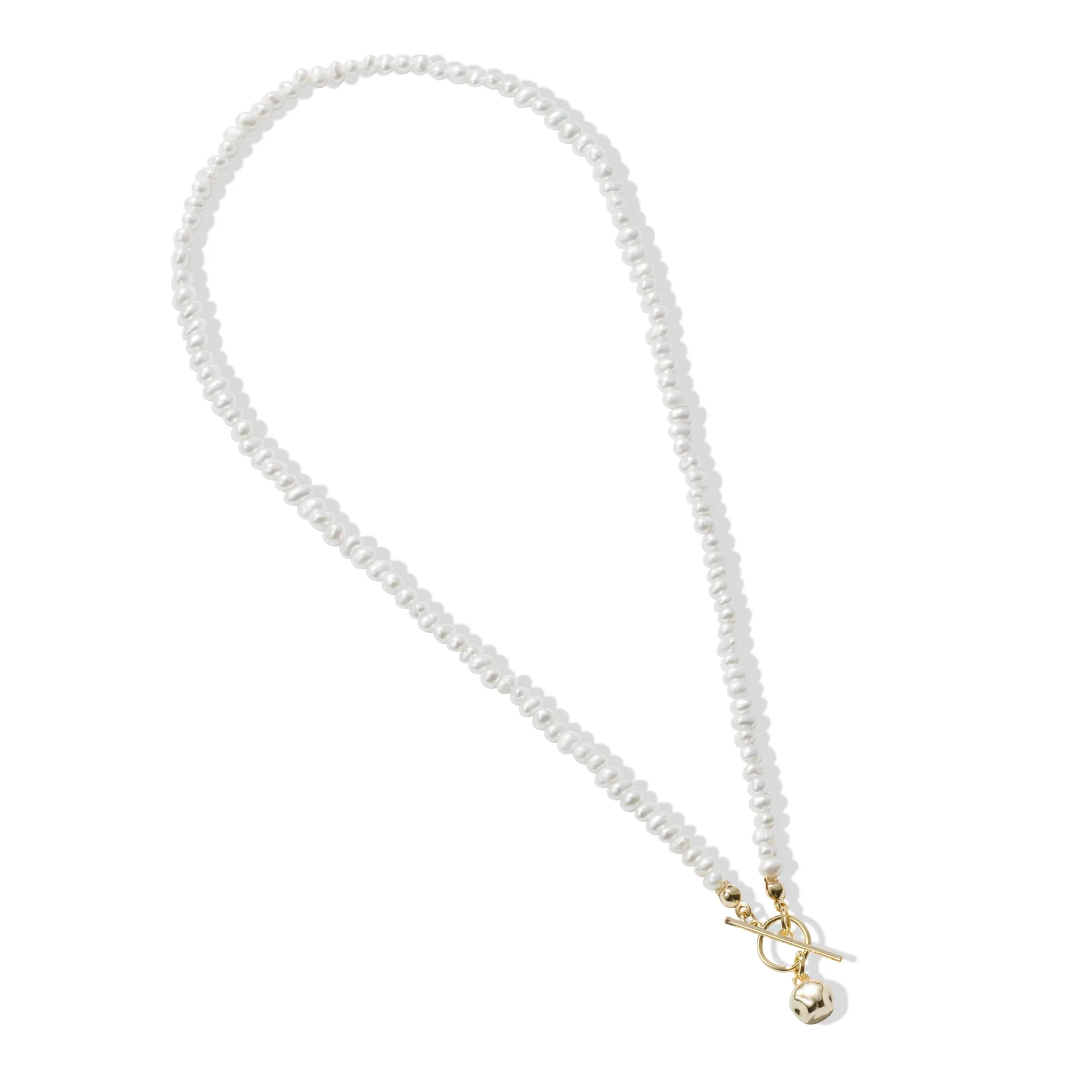 Margeaux Luxe 14K Gold Baroque Pearl Pendant Choker