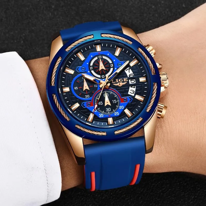 Men Top Brand Luxury Military Sport Quartz Wrist Watches