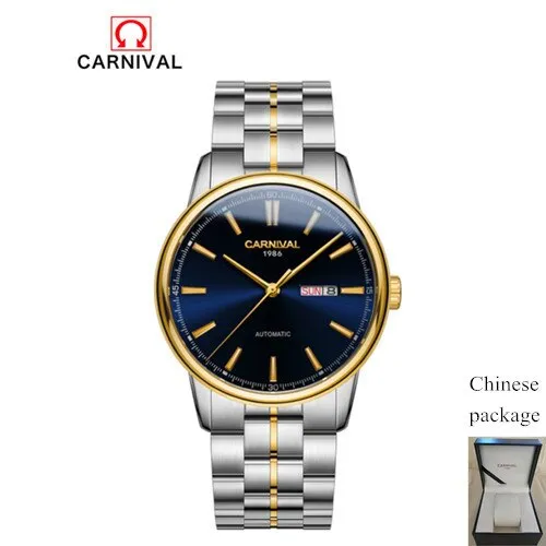 MIYOTA2020 mechanical watches men luxury brand Carnival automatic men watch gold military reloj hombre sapphire sport waterproof