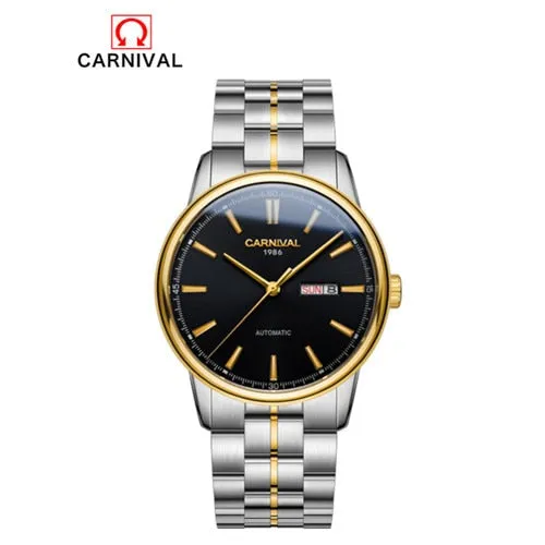 MIYOTA2020 mechanical watches men luxury brand Carnival automatic men watch gold military reloj hombre sapphire sport waterproof