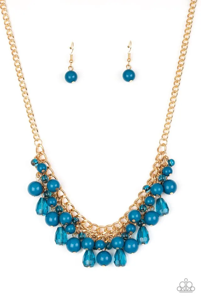 Paparazzi Necklace ~ Tour de Trendsetter - Blue