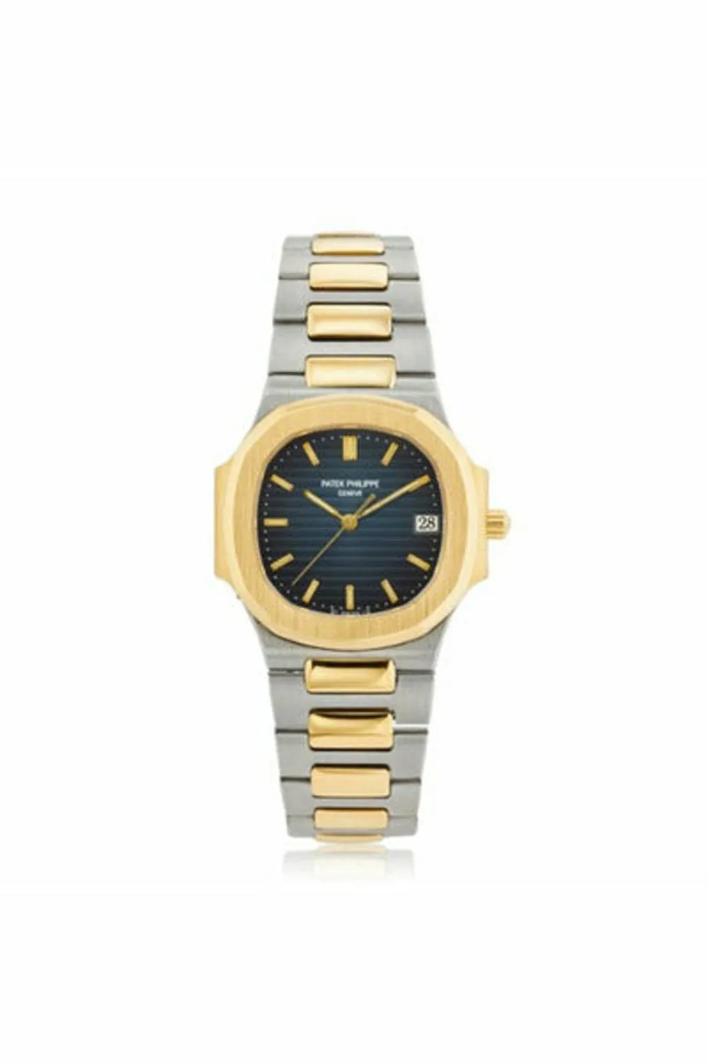 patek philippe nautilus 3900/1 two-tone watch