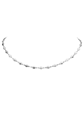 Star Circle Choker Silver