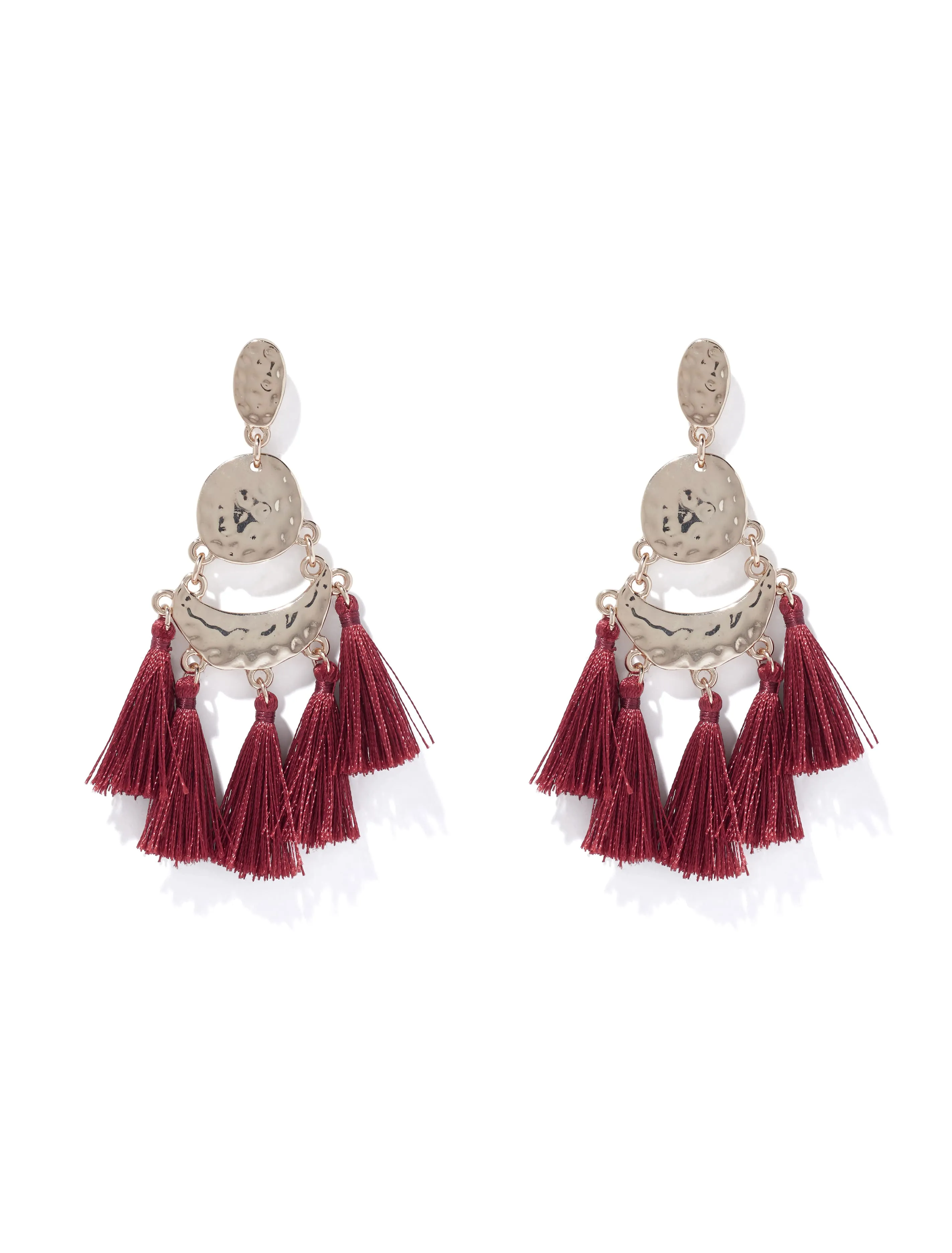 Theo Chandelier Tassel Earrings