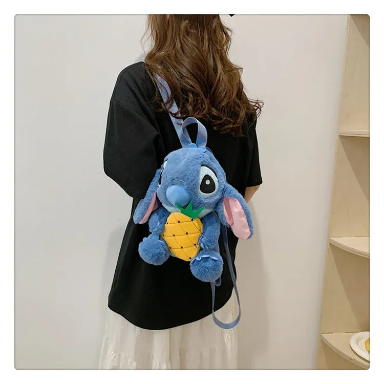 Wholesale Cartoon Women's Crossbody Bag Handbag Single Shoulder Bag Gift Machine Toys Soft Stuffed Dolls