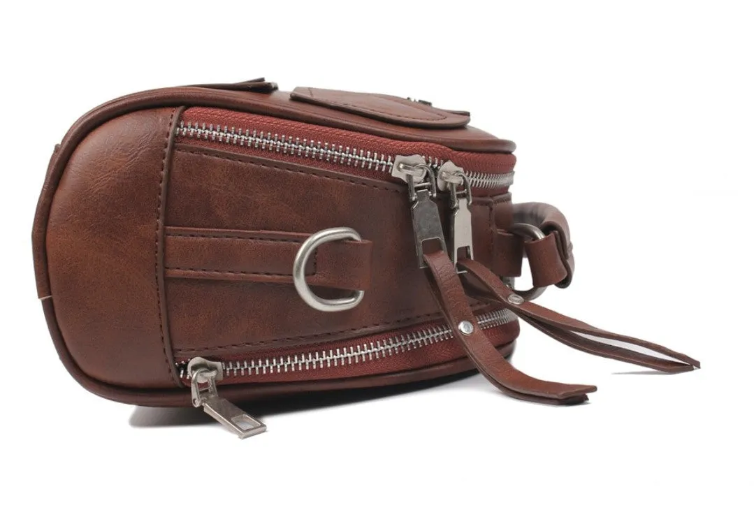 Women's Autumn Vintage PU Leather Crossbody Bag